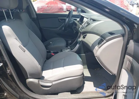 2013 Hyundai Elantra Gls из США, поврежденный, VIN KMHDH4AE6DU720716